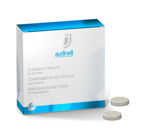 [1321] CAJA CON 20 PASTILLAS LIMPIADORAS MOLDES