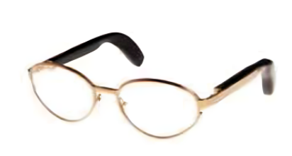 Metal frame "JOSEPHINE" gold size 53/18