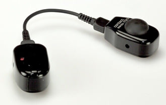 CONTACT MINI-TEL/MON/SW (mon, w/telcoil, black)