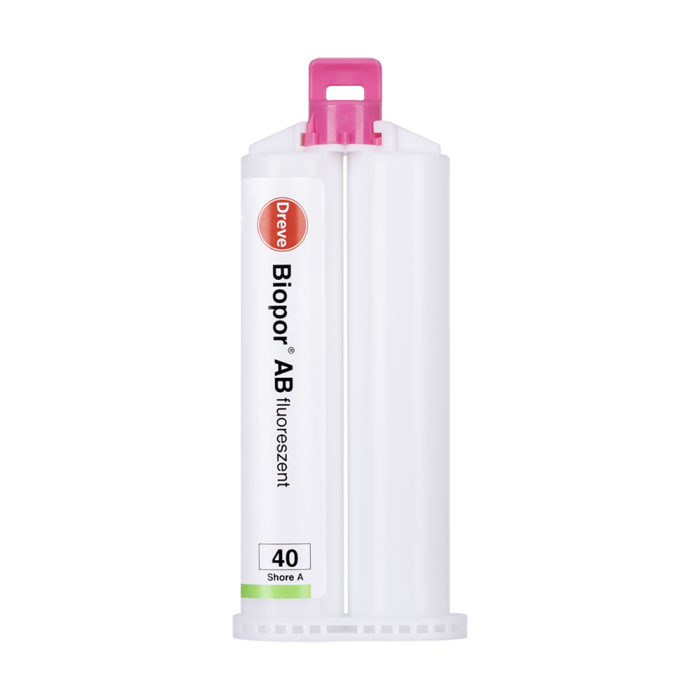 Biopor AB light 25 Shore A / Biopor AB light 25 Shore A -- rojo neón opaco